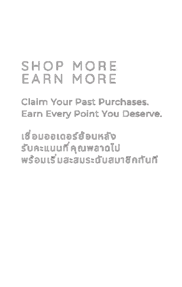 Shop more and earn more member points