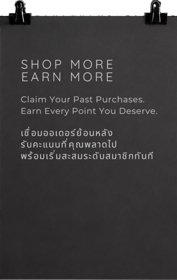 Shop more and earn more member points