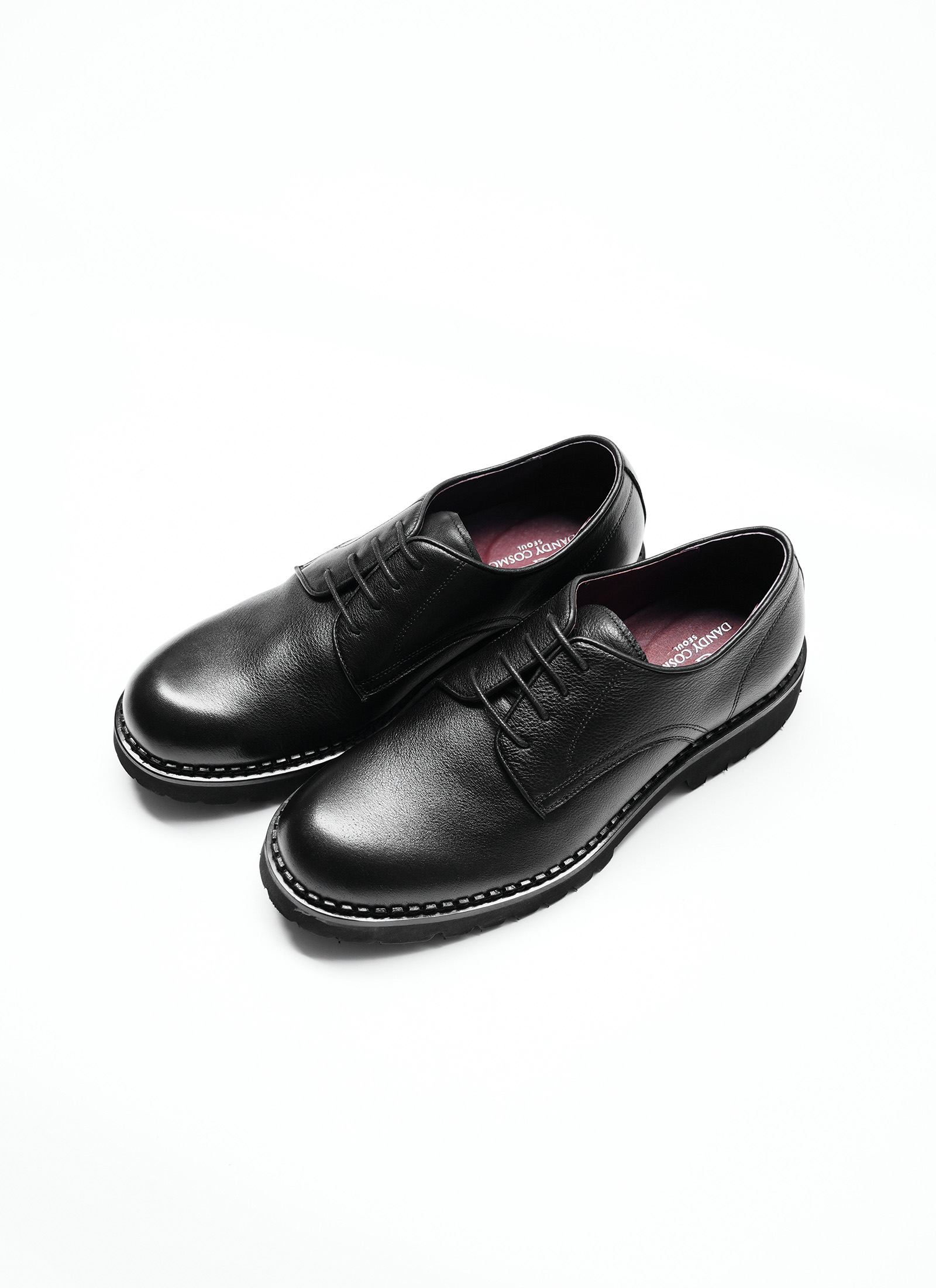 Real Leather Shoes Black