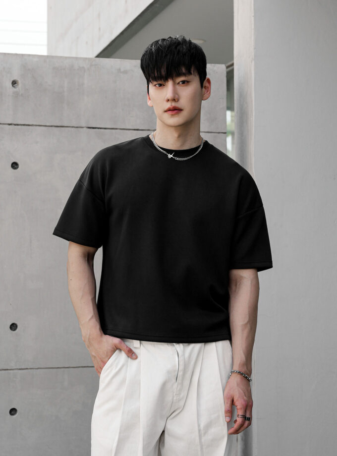 Premium Oversize Cropped-Fit T-Shirt