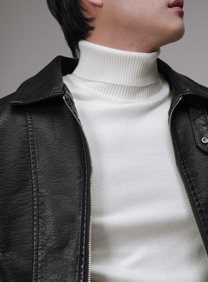 HIGH TURTLENECK SWEATER