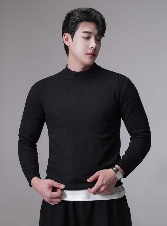 MID MOD NECK SWEATER