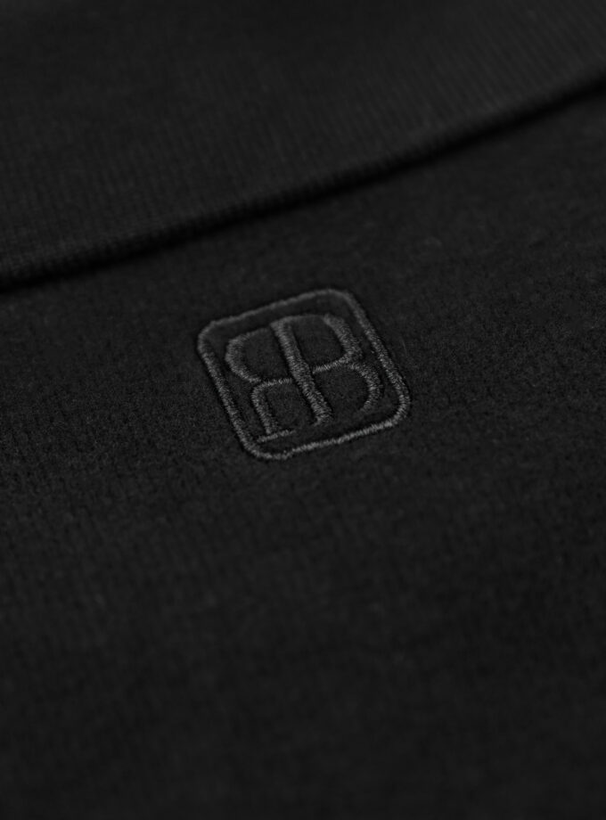 MUSCLE FIT POLO ZIPPER