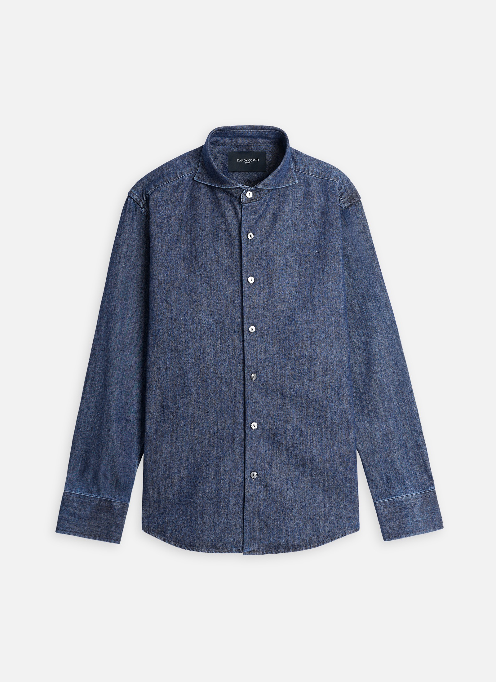 CUTAWAY COLLAR DENIM