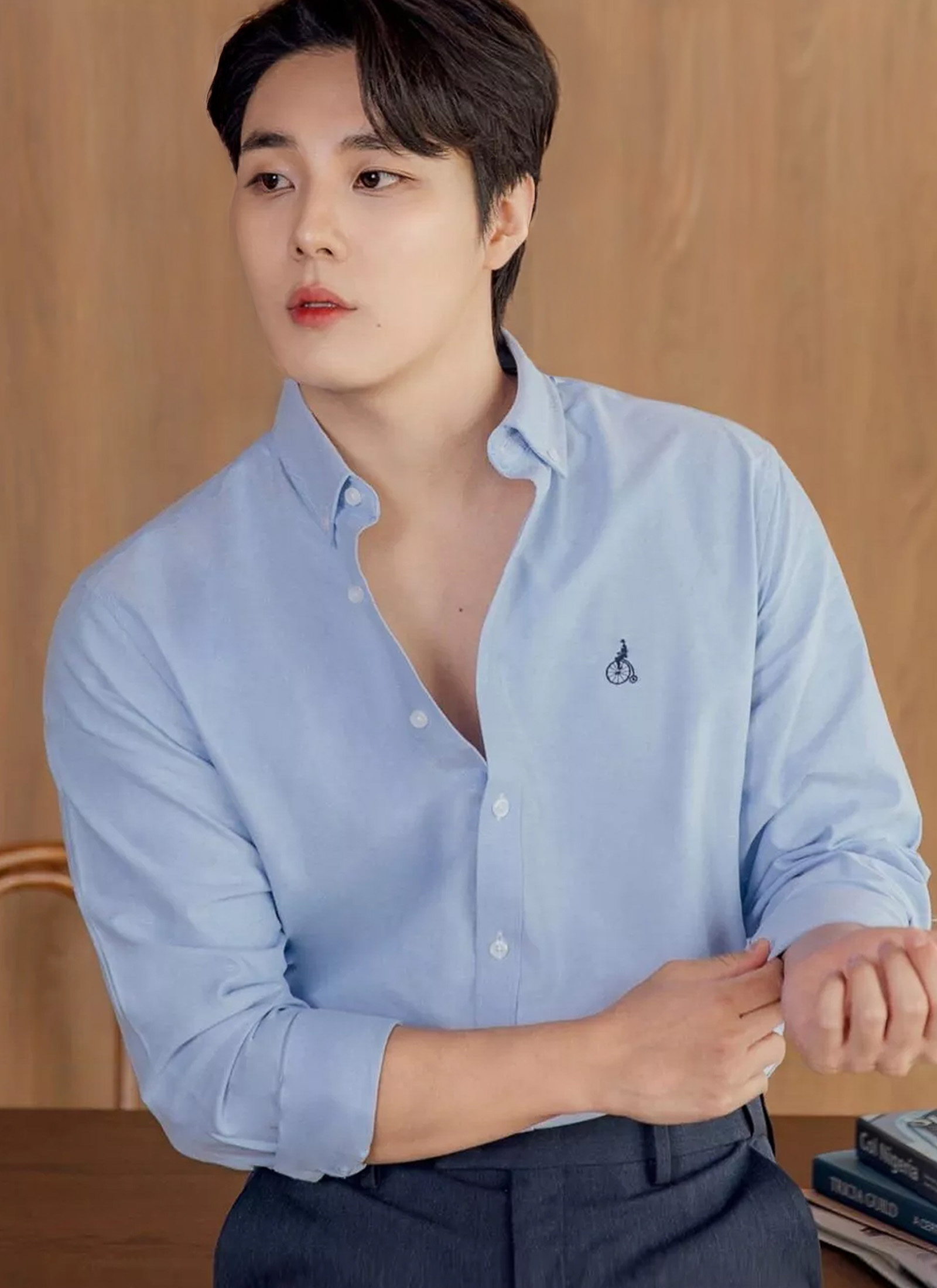 OXFORD SHIRT WITH LOGO - Image 2