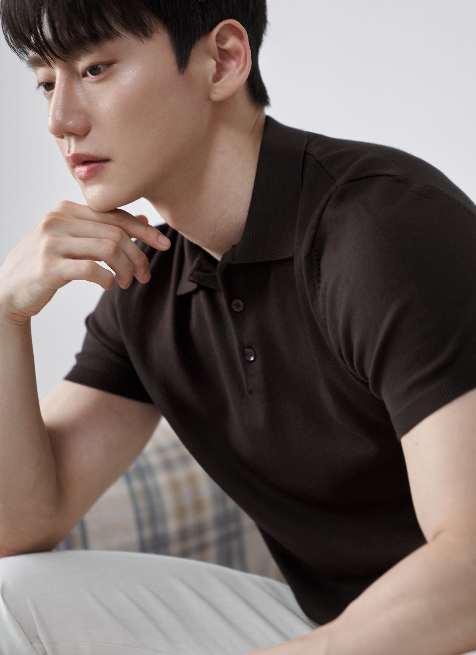 Velvety Knit Polo - Image 3