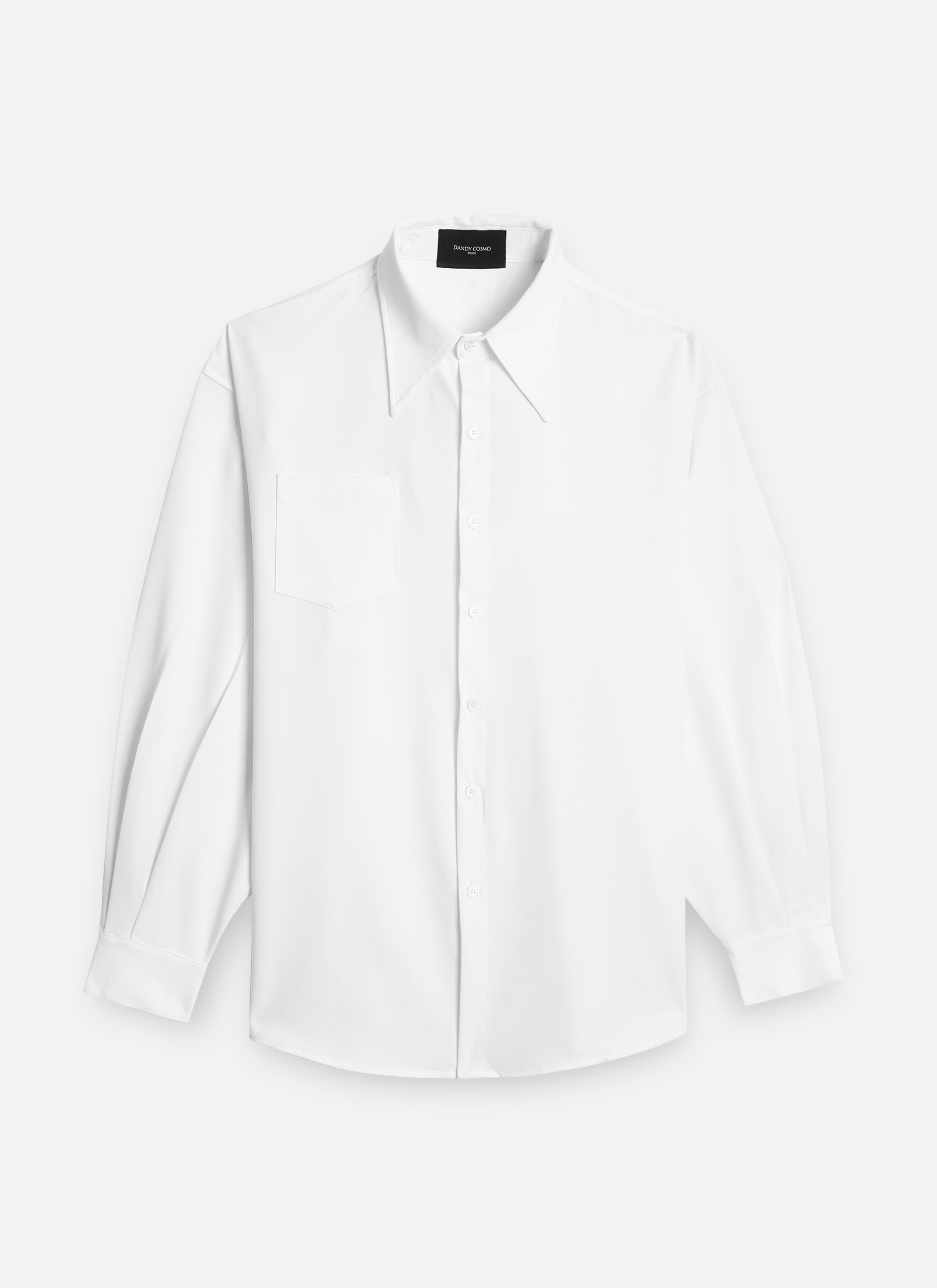 WIDE SPREAD COLLAR SHIRT