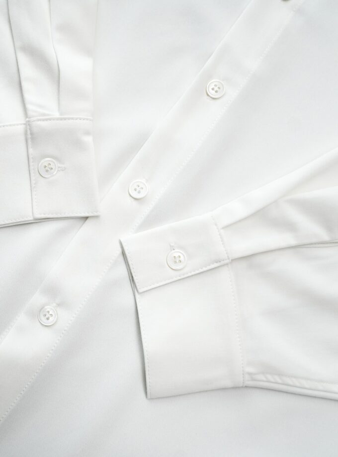 Wide Spread Collar Shirt