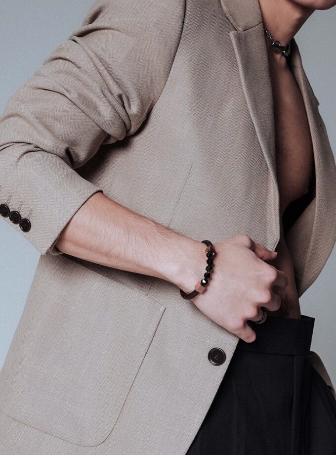 BRONZE ORBIT LEATHER