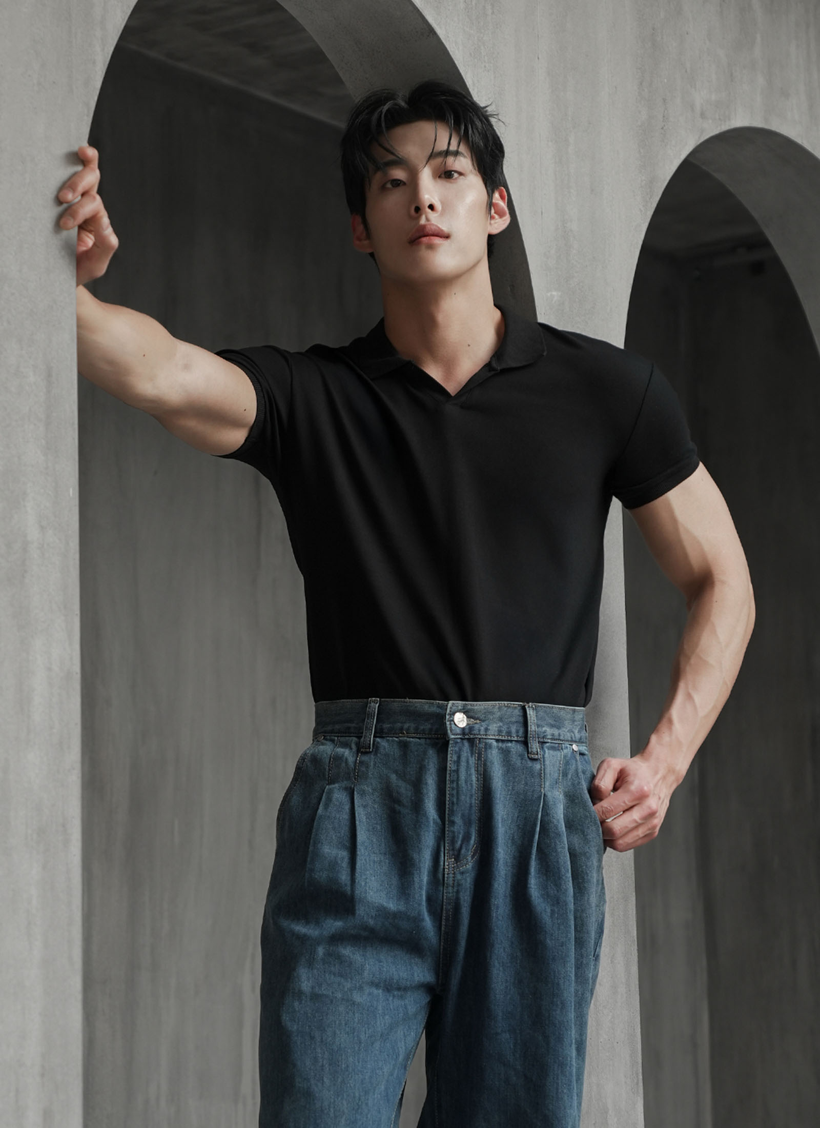 MUSCLE FIT POLO NECK - Image 3