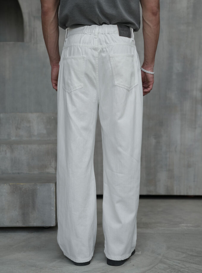 CLOUDLINE Linen Wide-Leg Pant