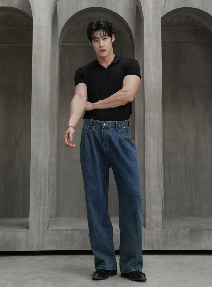 DUSTY INDIGO Wide-Leg Jeans