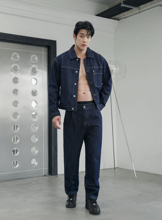 MASCULINE RAW DENIM SET