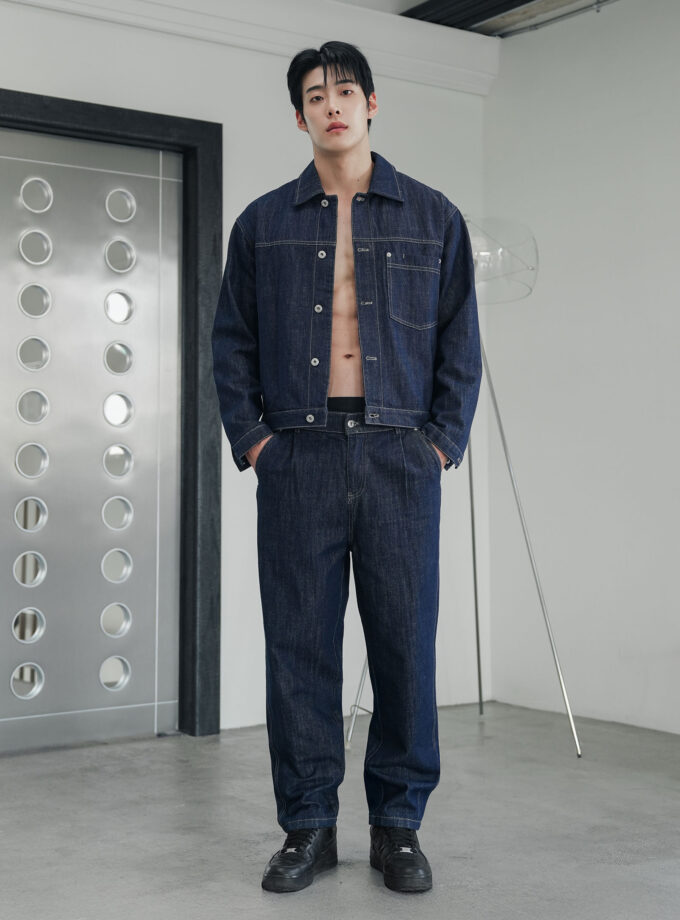 MASCULINE RAW DENIM SET