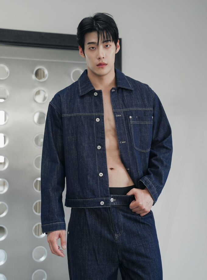 MASCULINE RAW DENIM SET