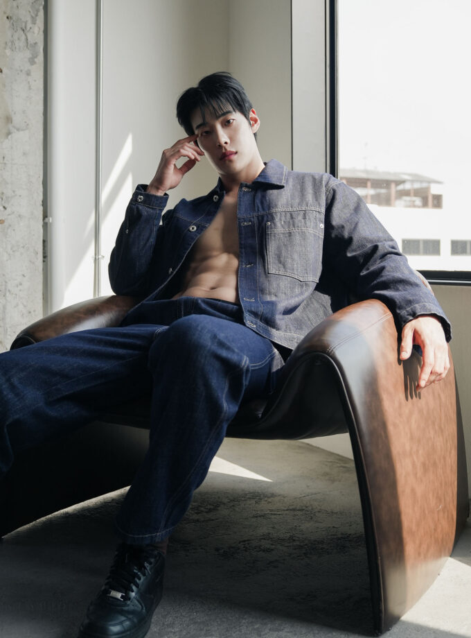 MASCULINE RAW DENIM SET