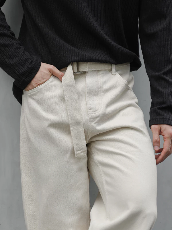 GEOMATT OFFWHITE DENIM