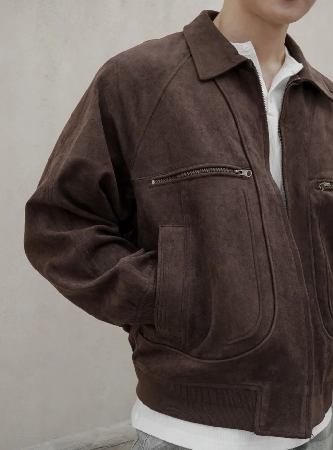 Suede Vintagezip Jacket