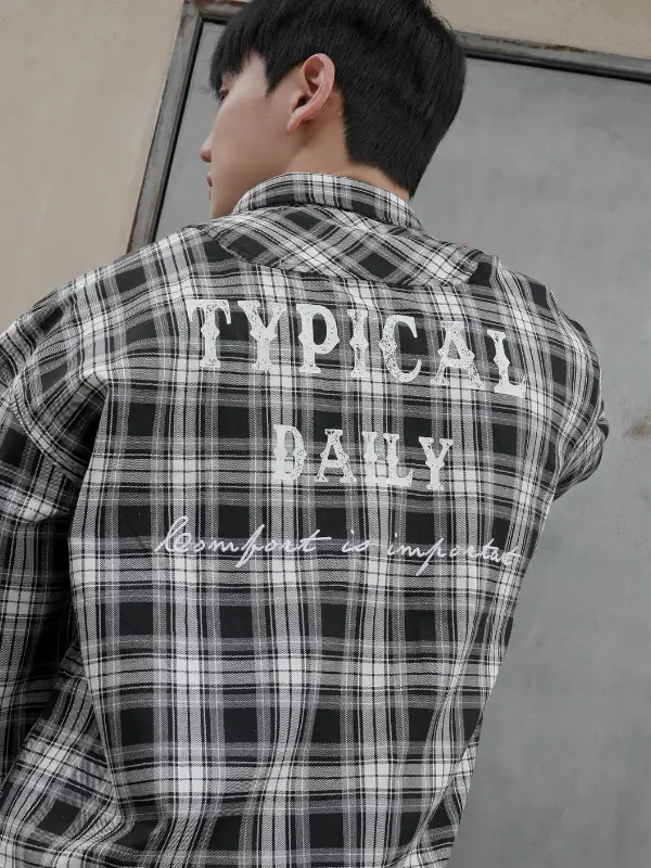 TYPICAL BLACKLINE PLAID Shirt