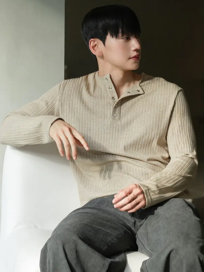 Jalenor Henley LS Shirt - Image 6