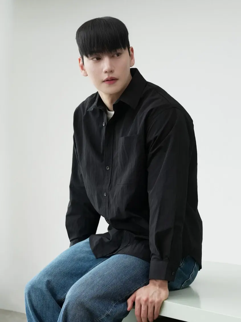 Velcor Cotton-Nylon Crinkle Shirt - Image 6