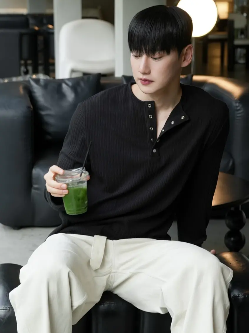 Jalenor Henley LS Shirt - Image 4