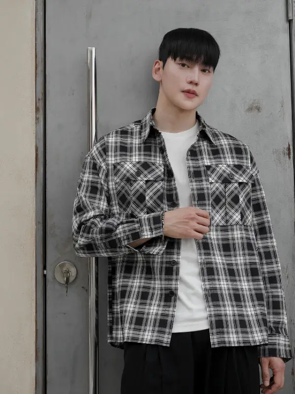TYPICAL BLACKLINE PLAID Shirt - Image 4