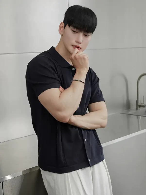 Linea Knit Polo - Image 4